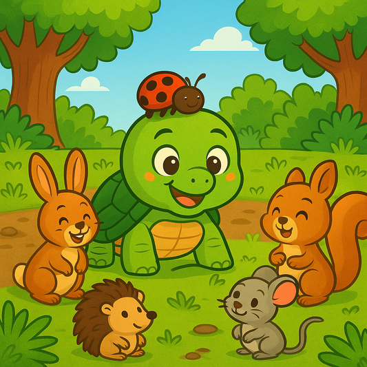 żółwik Franek i dzień w którym nic się nie udawało - bajka dla dzieci