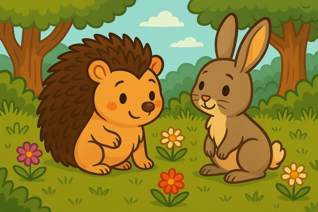 🦔 Cyprian poznaje zająca Szaraczka